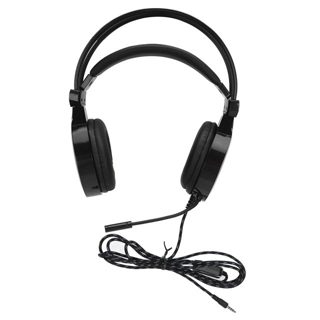 Wire Gaming Headset, Wire Gaming Headphone Stable Noise Cancelling Comfortable Over Ear For One