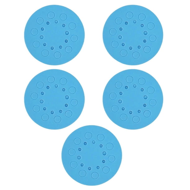 5pcs Round Foam Test Tube Rack Easy Removal Reusable Floating Centrifuge Tube Holder for 0.2ml 0.5ml 1.5ml 2ml Test Tubes Blue 20 Holes