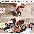 thumbnail image 3 of Halloween Dog Food Mats for Floors, Absorbent Dog Bowl Mats for Food and Water, Quick Dry Pet Cat Food Mat Non-Slip Dog Accessories Pet Supplies, 3 of 6