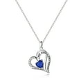 thumbnail image 1 of TINGN Heart Birthstone Necklaces for Teen Girls 925 Sterling Silver Heart December Birthstone Necklace for Teen Girls Gifts, 1 of 5