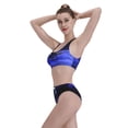 thumbnail image 5 of Daiia Steel Skull printed 2 piece Swimsuit Bikinis for Women High Waisted Racerback Bathing Suits Summer Tummy Control Scoop Neck Swimwear-Medium, 5 of 8