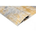 thumbnail image 5 of Lela Collection Abstract Polyester Rug 7'6" x 10'6" - Gray/Gold, 5 of 5