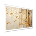 thumbnail image 4 of Designart "Zen Moment With Blue And Gold Bamboo" Bamboo Picture Framed Canvas Wall Art, 4 of 5