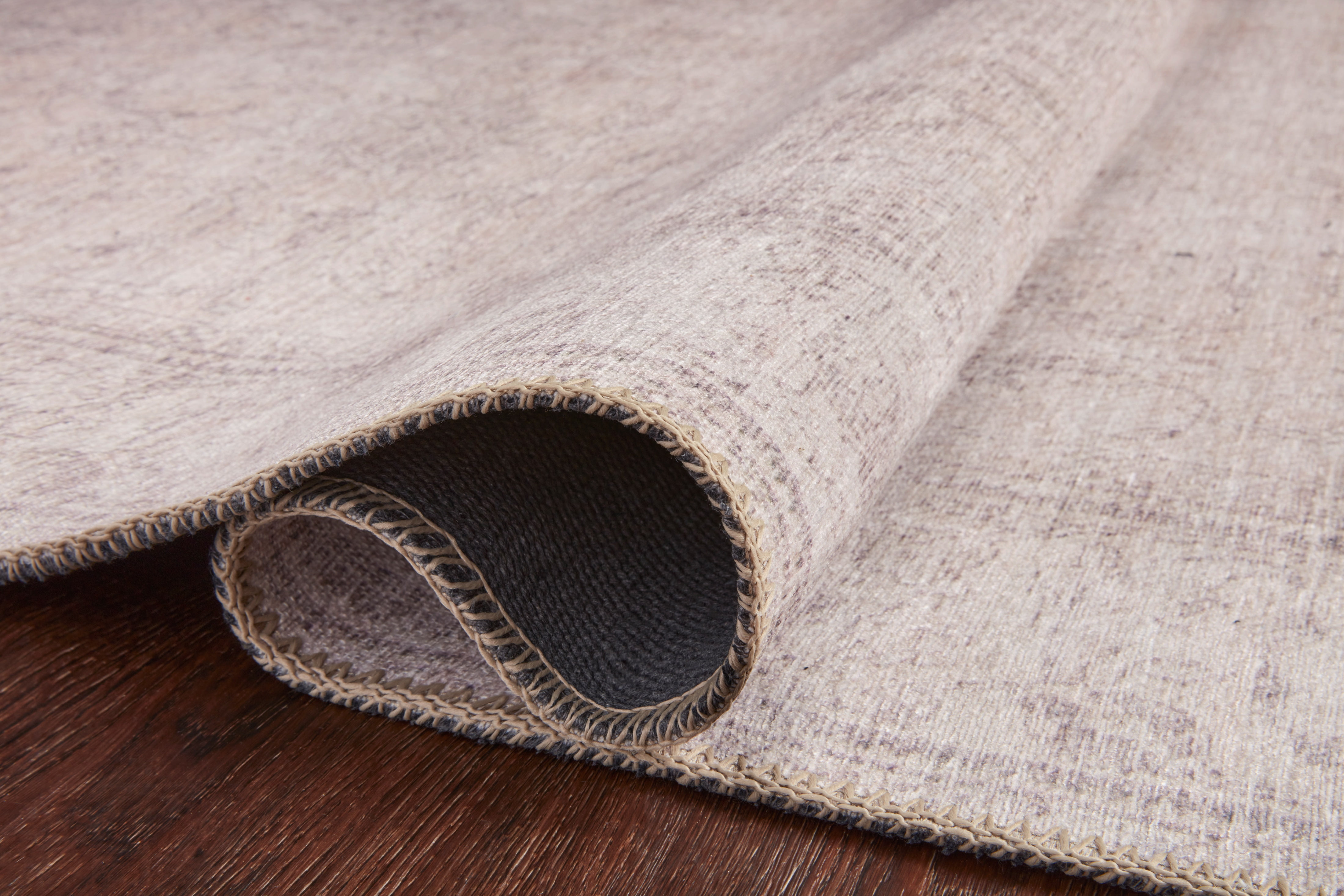 Loloi Loren Collection LQ-12 Sand Oriental Area Rug 2'-6" x 7'-6"
