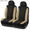 Beige Front Seat, variant on Road Comforts Car Seat Covers, PolyPro Front Seat Covers Set, Universal Fit Car Seat Protector for Cars Trucks Vans SUVs, Breathable, Easy to Install,Black Front Seat