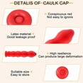 thumbnail image 5 of 20PCS Caulk Cap Caulk Sealer Saver Open Caulking Tube Plastic Bottles For Sealing Preserving Adhesives Functional Tool, 5 of 5
