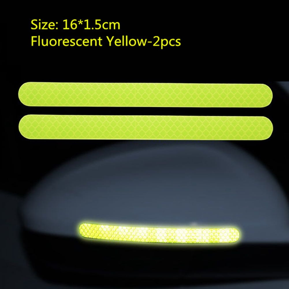 Details about   2x CAR REFLECTOR REARVIEW MIRROR REFLECTIVE STICKER TRUCK VEHICLE STRIP TAPE SMA 
