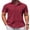 Wine Red, variant on COOFANDY Mens Short Sleeve Button Down Casual Shirts Summer Untucked Business Casual Dress Shirt