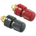 thumbnail image 4 of 2pcs Car Post Terminal With 6mm Brass Stud And Nuts Remote Battery Power Junction Post Connector Terminal Kit Car Accessories, 4 of 12