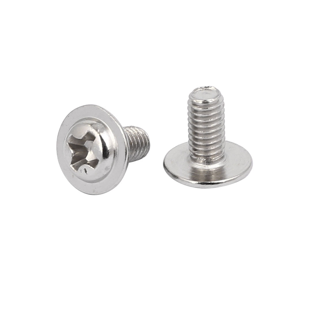 Computer PC Case Metal Phillips Washer Motherboard Screw M3x6mm 25pcs