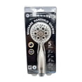 thumbnail image 5 of Thrifco 4809028 5 Pattern Multi-Function Massage Wall Mount Handheld Shower Head – Brushed Nickel, 5 of 7