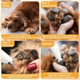 thumbnail image 5 of EXLEAF Dog Paw Trimmer, 18mm-Blade Electric Dog Clippers for Grooming, Waterproof Pet Micro Precision Trimmer, Rechargeable Hair Shaver for Paws, Ears, Face, Rump, and Eyes, 5 of 7