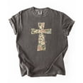 thumbnail image 7 of Ink-Printed Image NOT Quilt - He Is Risen Cross Shirt for Women Easter Graphic T-Shirt Pepper Shirt Adult Small, 7 of 7