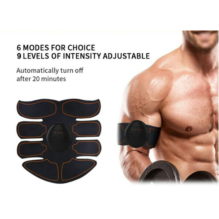 Abs Stimulator Muscle Toner - FDA Cleared | Rechargeable Wireless EMS  Massager | The Ultimate Electronic Power Abs Trainer for Men Women 