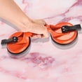 thumbnail image 7 of Dawot Glass Suction Cup, 2 Pack 4.65in Vacuum Suction Cups 176lbs Load Capacity Heavy Duty Industrial Tile Suction Cup to Lift Large Glass for Window Replacement（Orange）, 7 of 7