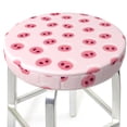 thumbnail image 3 of Lsque Cute Pig Nose Round Bar chair cushion covers Velvet Fabric Premium Comfort Protects from Scratches and Stains for 14-17 Inch Chair- 12 inch, 3 of 7