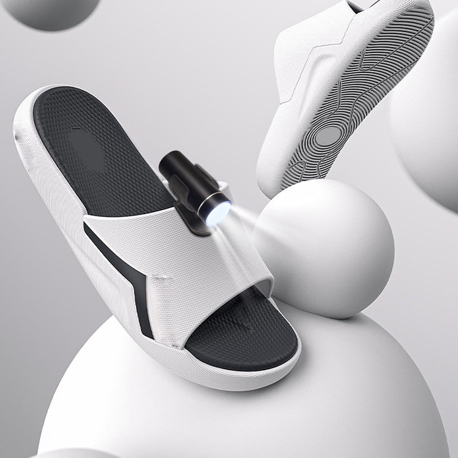 Flashlight Slippers Night Light Slippers Shoes Headlight, Light