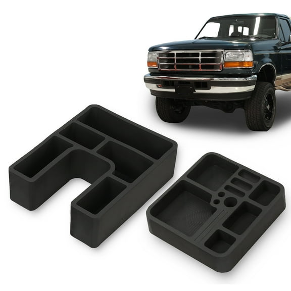 PIT66 Front Floor Center Console Fit for 1978-1996 Ford F150 F250 F350 Bronco
