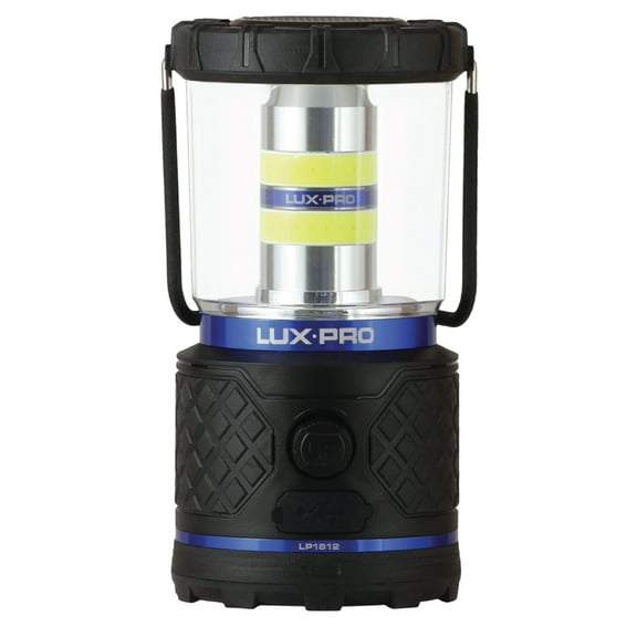 LUXPRO LP1512 Rechargeable Dual-Power 1100 Lumen LED Lantern