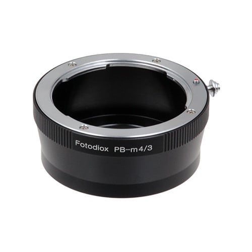 Fotodiox Lens Mount Adapter - Praktica B (PB) SLR Lens to Micro Four Thirds (MFT, M4/3) Mount Mirrorless Camera Body
