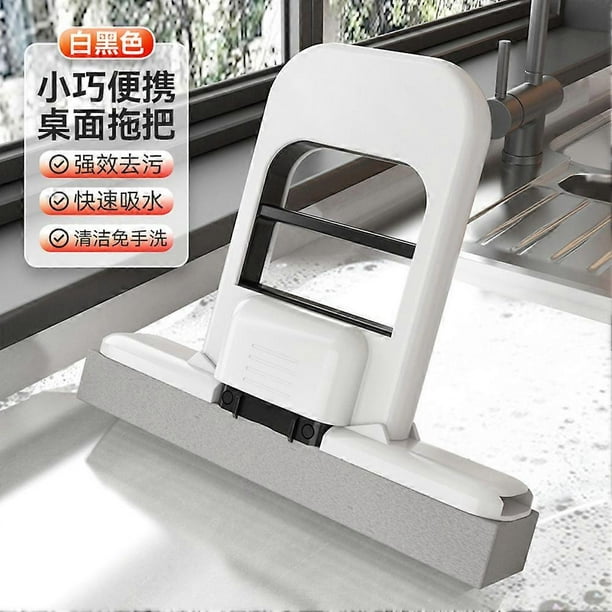 Handheld Portable Wet Dry Mop Foldable Household Desktop Cleaner for Car interior