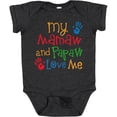 thumbnail image 3 of Inktastic Mamaw and Papaw Love Me Boys or Girls Baby Bodysuit, 3 of 5