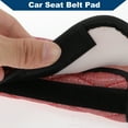 thumbnail image 6 of Unique Bargains Car Shiny Seat Belt Covers Shoulder Pad Seat Belt Pad Cover 6.5x23cm Red, 6 of 7