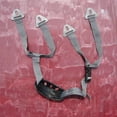 thumbnail image 1 of Chin Strap Cupped with Buckle Adjustable Comfortable Jaw Strap Vertical Hole Gray, 1 of 10