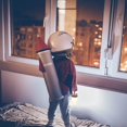 thumbnail image 5 of Luz nocturna de linterna para niños, lámpara portátil con pilas, luz cálida que cuida los ojos 3000k, 5 of 5