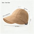 thumbnail image 2 of Wide Brim Sun Visor Hat,Bucket Hats for Women Summer,Sun Hats for Women, Wide Brim UV Hat for Beach Travel | Quick Dry Foldable Bucket Hat with Ponytail Opening, Adjustable Fit(Black), 2 of 8