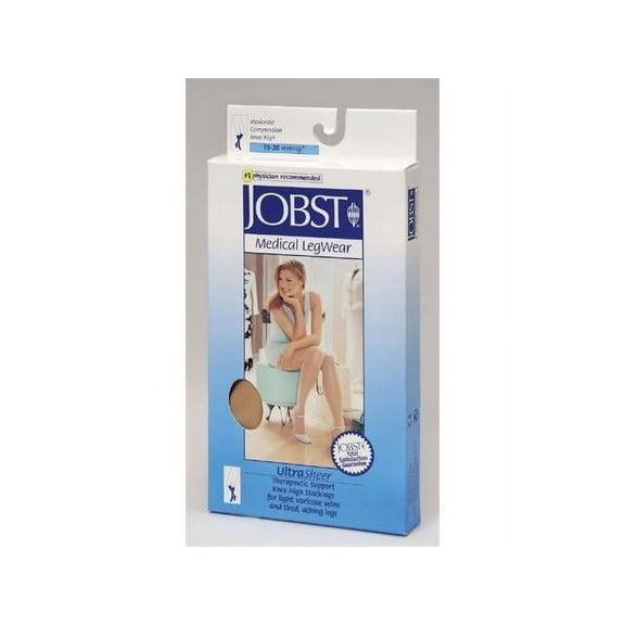 Ultrasheer Women's Knee-high Moderate Compression Stockings Small, Natural Part No. 119401 (1/ea)