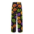 thumbnail image 4 of Satingcolo Mens Pajama Pants Halloween Soft Pj Pants Lounge Pajama Bottoms with Pockets Drawstring, 4 of 6