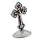 thumbnail image 4 of Paquete de 2 Adornos de Decoración de Casa Macarena Estatua del crucifijo Color Plata, 4 of 8