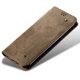thumbnail image 4 of For iPhone 17 Pro Max Case Jeans Cloth Texture Anti-Scratch Leather Stand Phone Cover - Coffee, 4 of 5