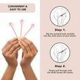 thumbnail image 2 of 3pcs Hair Tie Cutter, Easy To Use, Pain Free, No Hair Damage, Ponytail Cutter Tool for Kids & Toddlers, Elastic Ties Remover, Pink, 2 of 6