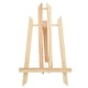 thumbnail image 1 of Caballete de madera de haya para mesa, plegable, triangular, para pintar y dibujar (29 cm), 1 of 10