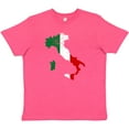 thumbnail image 3 of Inktastic Italian Map Flag Youth T-Shirt, 3 of 5