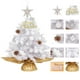 thumbnail image 3 of Mini Árbol Navideño de Mesa, Estrella Led y Adorno, Modos de Brillo, Base Estable, Decoración Navideña para Interiores, Celebraciones de Navidad y Año Nuevo, Hongo con Pilas, Material de Pvc, 30 Cm, 3 of 6