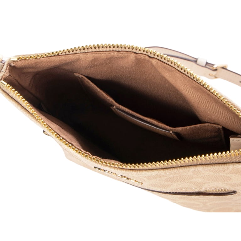 Coach Women's Mini Rowan File Top Zip Crossbody Bag in Signature