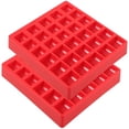 thumbnail image 1 of 2pcs Plastic Coin Holder For Supermarket Cashiers Quick Sorting Secure Storage Coin Organizer Multi-slots Coin Box, 1 of 8