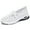 White, variant on Women Casual Shoes Walking Shoes Footwear Slip On Sneakers Foam Soft Sole Arch Support For Daily Walking ,Us Size:9