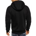 thumbnail image 3 of Faithtur Men's Pullover Zipper Outer Wear Jacket Leisure Full Warm Top, 3 of 5