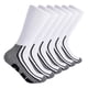 thumbnail image 1 of Calcetines Caterpillar para hombre con estampado semiacolchado, 6 unidades, logotipo blanco, 1 of 3