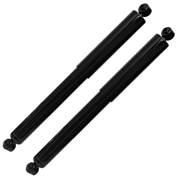 Detroit Axle - Pair Rear Shocks for Dodge Ram 1500 2500 3500 2 Shock Absorbers Assembly 1994 1995 1996 1997 1998 1999 2000 2001 2002 Suspension
