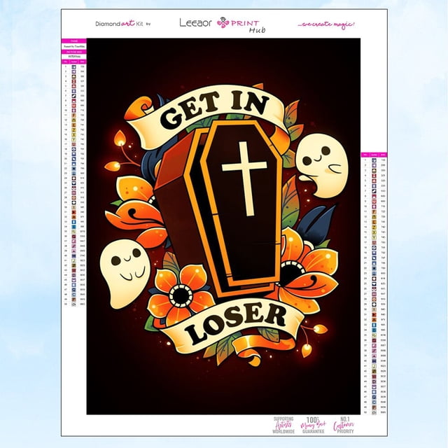 Pintura de diamantes 5D Diy, imagen de dibujos animados de Halloween, bordado de mosaico completo de diamantes de imitación, conjunto de punto de cruz, decoración del hogar, regalos