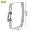 Rectangular Hose Clamps, 3