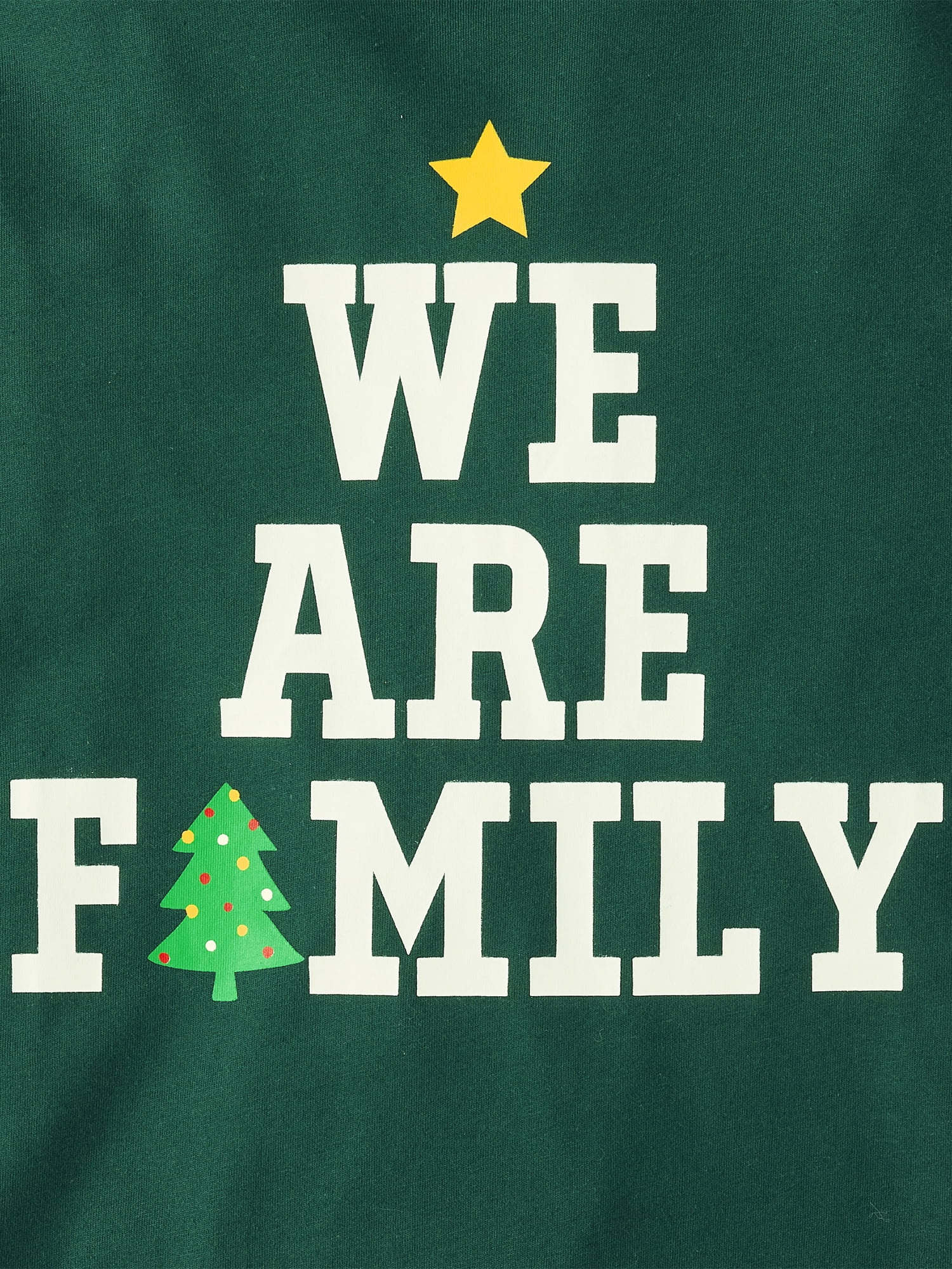 The Children's Place Adult Unisex Matching Family We Are Family Cotton Pajamas, Adult Sizes XS-3XL