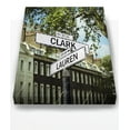 thumbnail image 1 of MuralMax Personalized Art - Names & Established Date City Street Sign - Canvas Housewarming Wall Decor - Unique Wedding Anniversary Gifts For Living Room & Bedrooms - Color # 10 - Size -16x12, 1 of 5