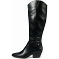 thumbnail image 3 of LifeStride Womens Reese Faux Leather Wide Calf Knee-High Boots, 3 of 5
