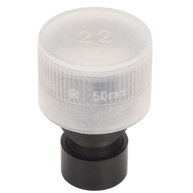 Lente de placa única de 50 mm, 5 MP, HD, interfaz M12, aleación de aluminio para cámara web de seguridad CCTV